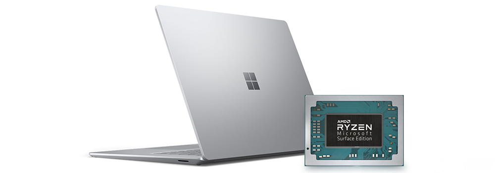 微軟Surface Laptop 3：首次搭載AMD銳龍微軟Surface版處理器 